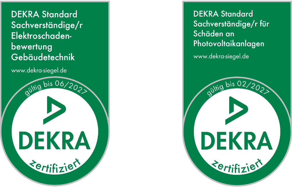 Sachverständiger DEKRA-zertifiziert